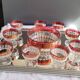 Salad bowl and cups