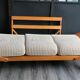 Sofa day bed vintage light wood