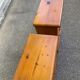 2 tables de chevet en pin massif style Louis XIV