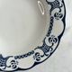 Set of 2 deep plates Marie Christine Sarreguemines