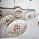 4 German Porcelain Serving Dishes from Bavaria Flores