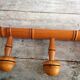 Bamboo-style coat hanger