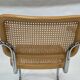 Chaise Cesca modèle Marcel Breuer avec accoudoirs B64