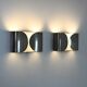 2 "Foglio" wall lights by Tobia & Afra Scarpa for Flos, 1960s.