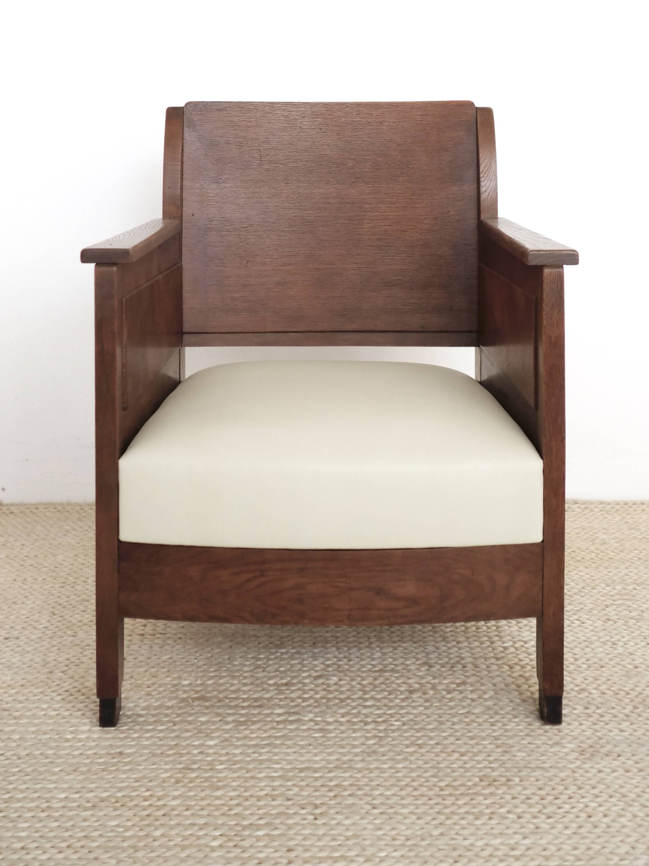 Art Deco armchairs Haagse School the pair