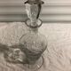 Carafe à vin vintage cristal ciselé