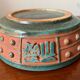 Ethnic ashtray candle holder