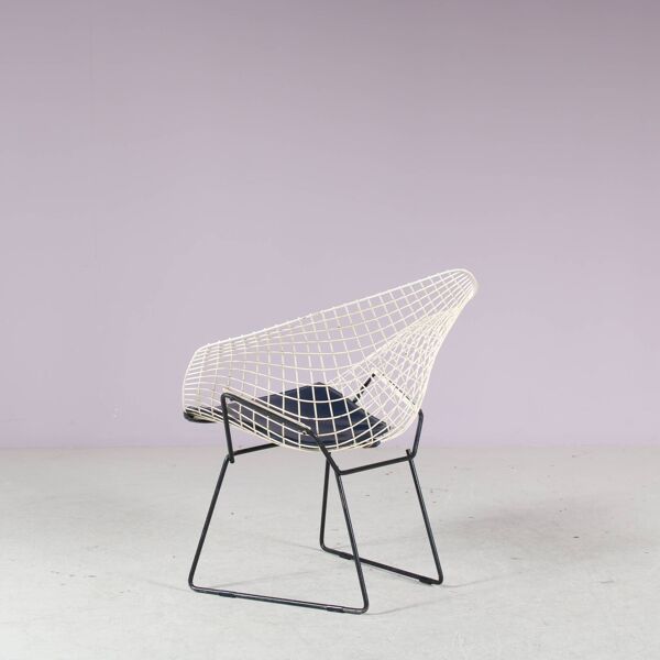 Chaise « Little Diamond » des années 1950 par Harry Bertoia pour Knoll International, États-Unis
