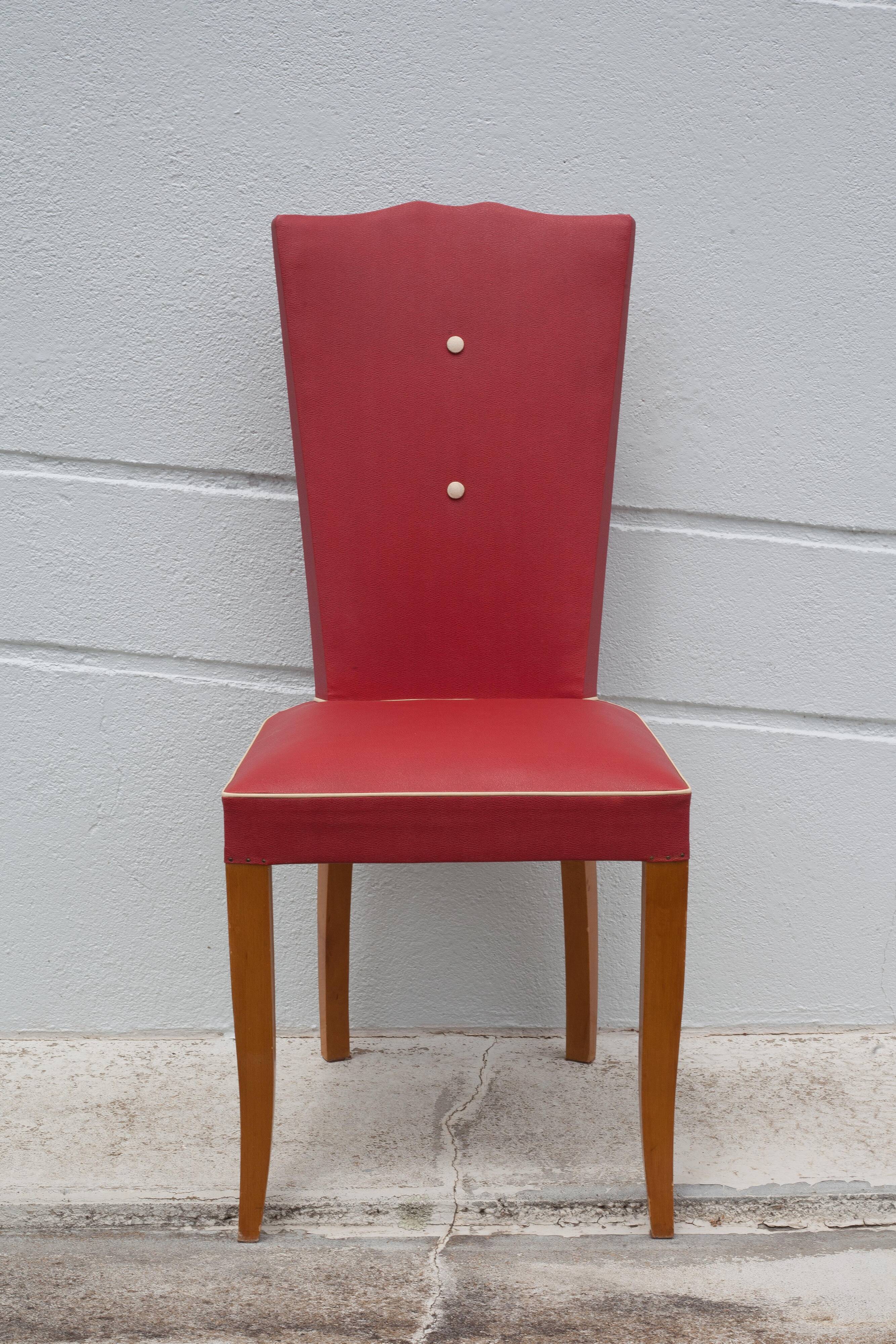 Paire de chaises vintage marque tab