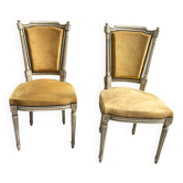 Pair of Louis XVI style chairs