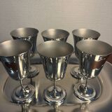 Letang Remy serving tray and ice cream sorbet flute cup