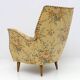 Attribués à Gio Ponti, fauteuils italiens modernes du milieu du XXe siècle par ISA, années 1950
