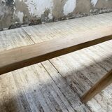 XXL solid oak farmhouse table 3.5m