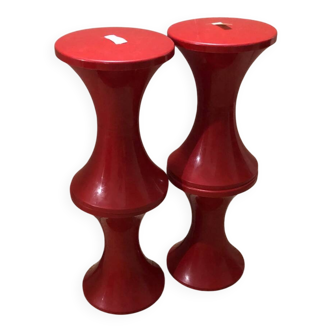 Red Tam Tam stool – official reissue – iconic design