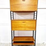 Mid Century Staples Ladderax Shelving Cupboard