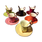 Service à café en porcelaine
