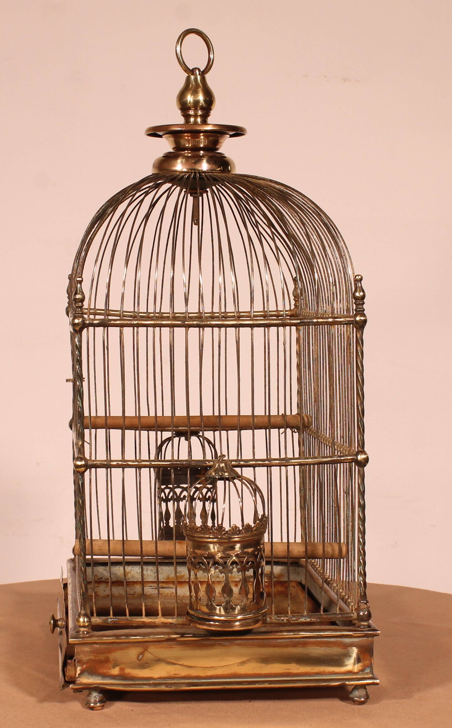 Brass Birdcage - 19th Century
