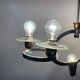 Art Deco chandelier attributed to Pietro Chiesa, 1940s, Italy.