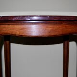 Art Nouveau oval console table