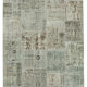 Handwoven Oriental Vintage 168 cm x 242 cm Grey Patchwork Rug