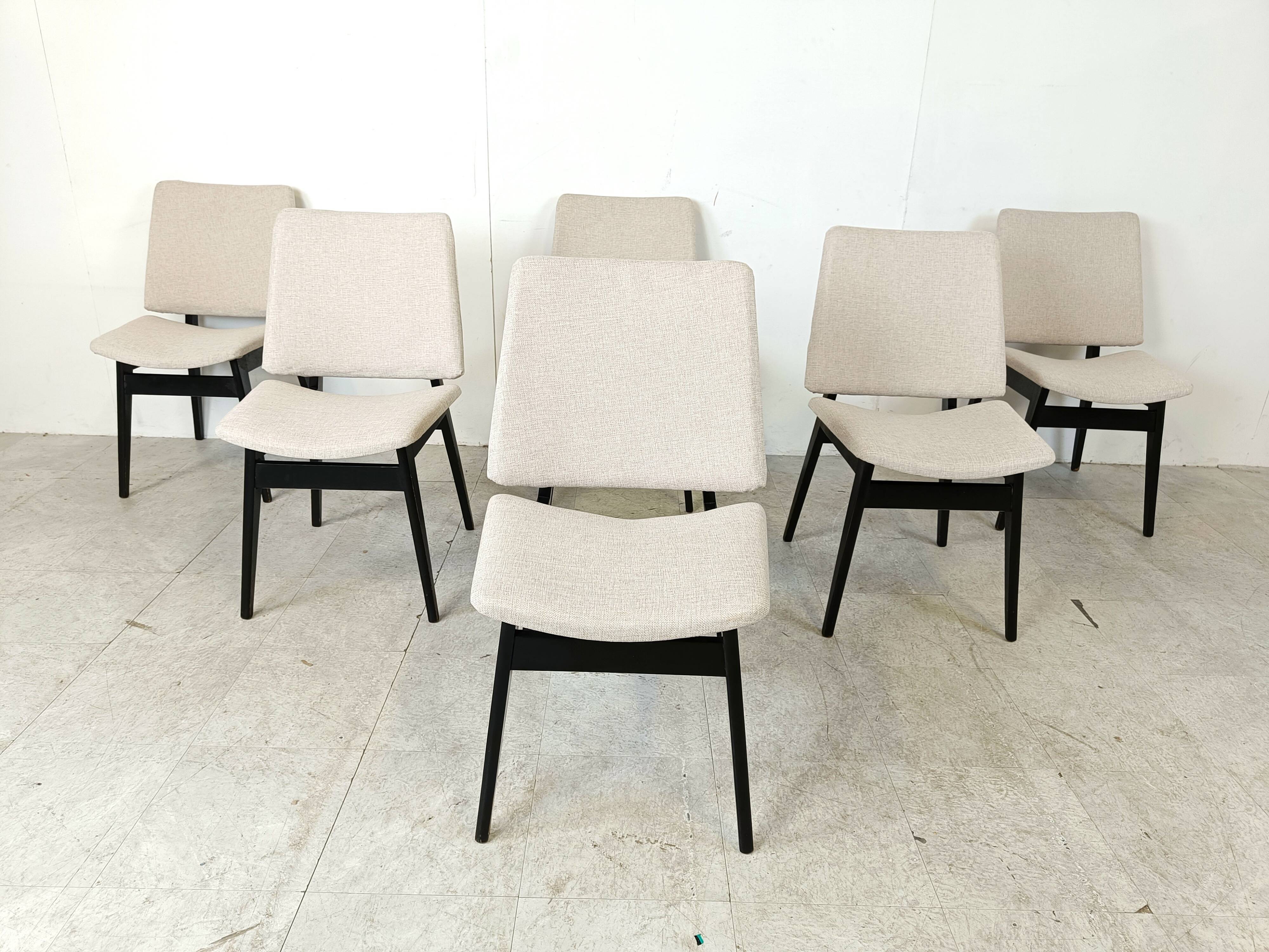 Chaises de salle à manger vintage par Jos De Mey, 1950