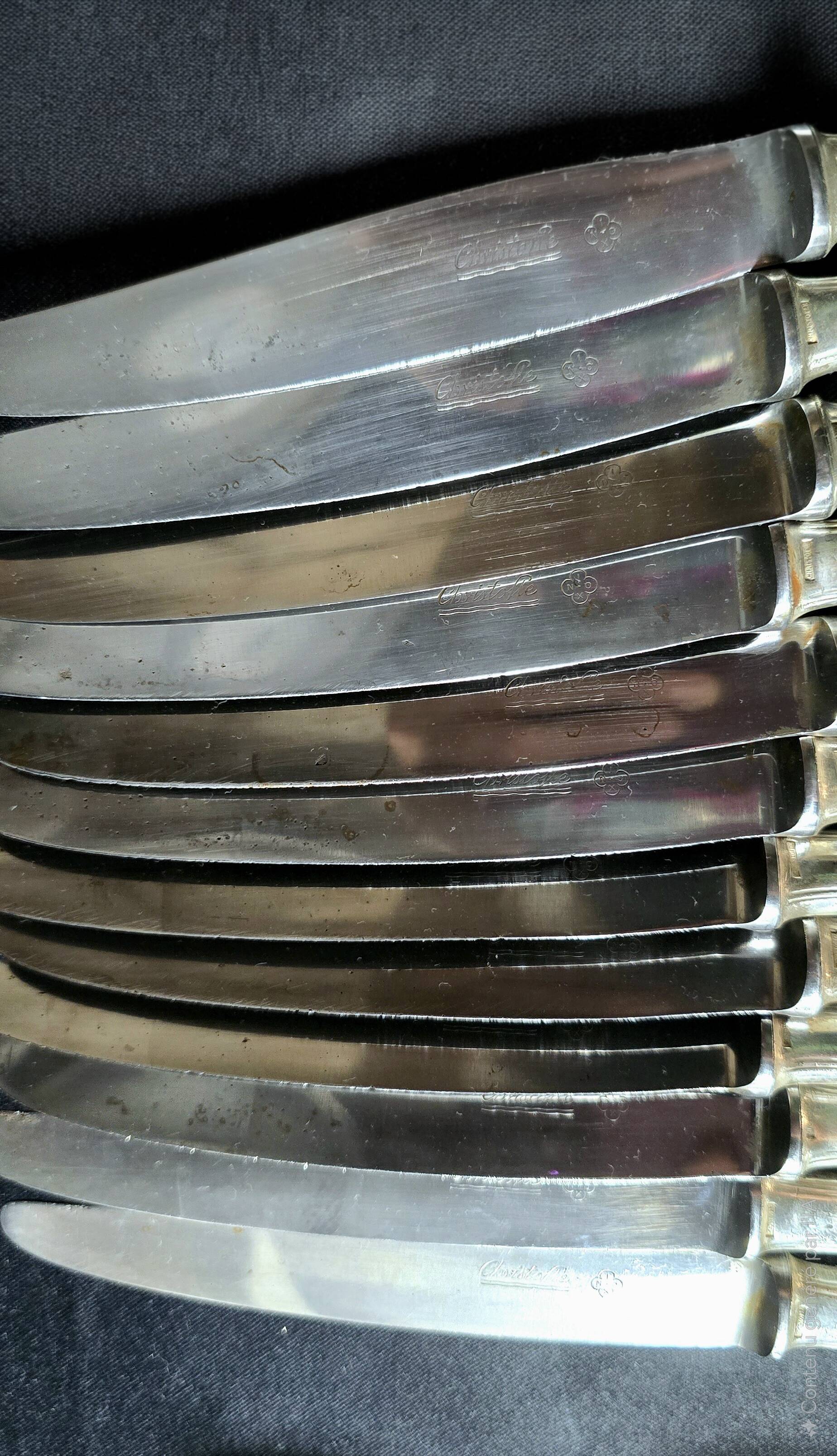 Christofle "Boréal" silver-plated cutlery set, 149 pieces in its box