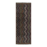 Tapis de couloir turc vintage 87x214 cm