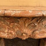 Cheminée en marbre Louis XV