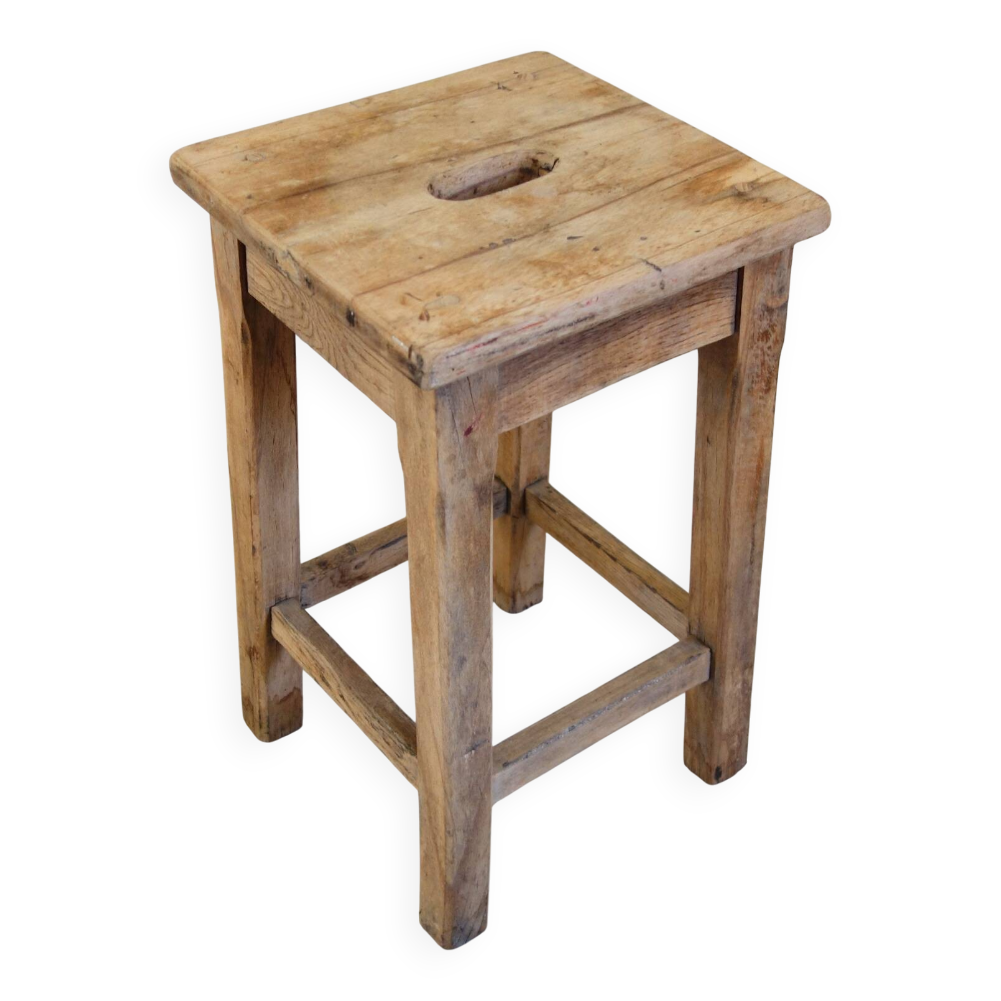 Antique PTT workshop stool