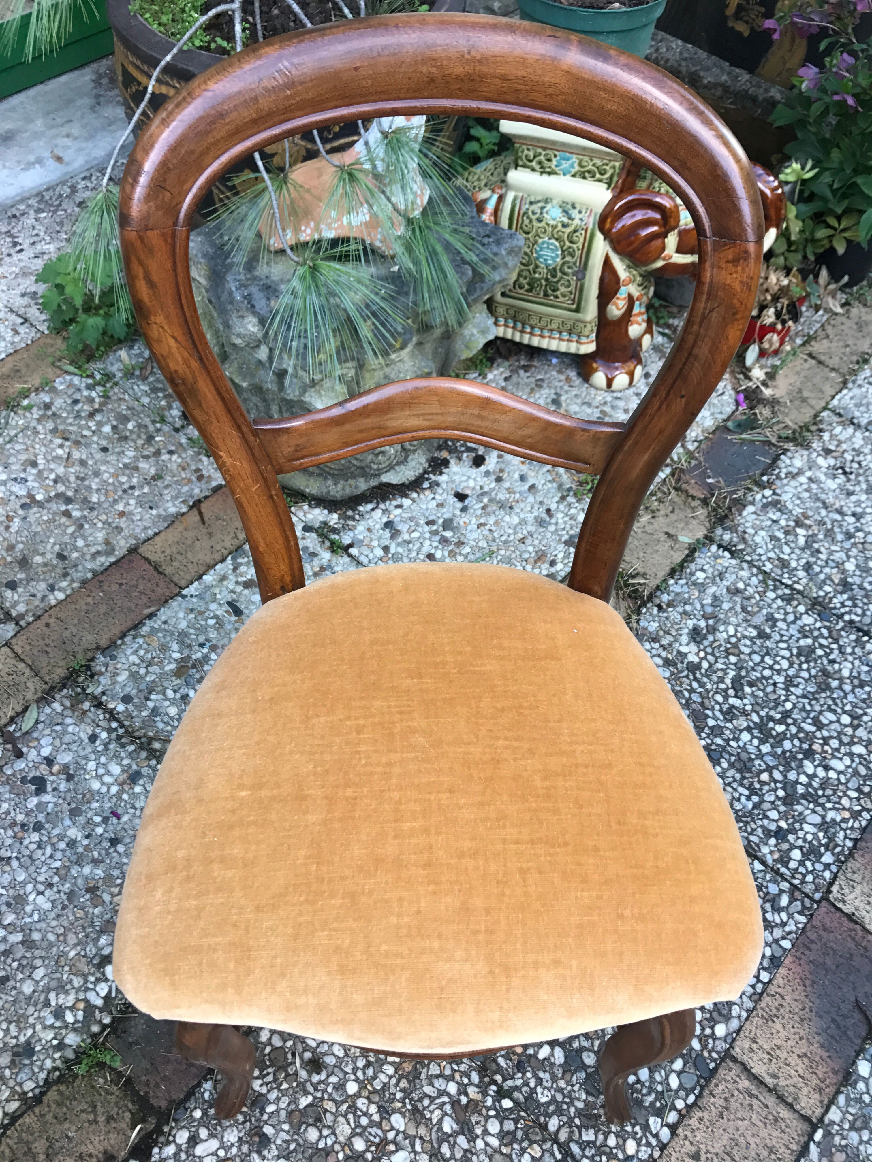 Four Louis Philippe chairs