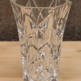 Vase en verre ciselé
