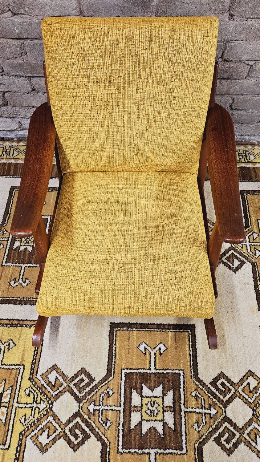 Danish teak rocking chair 1960
