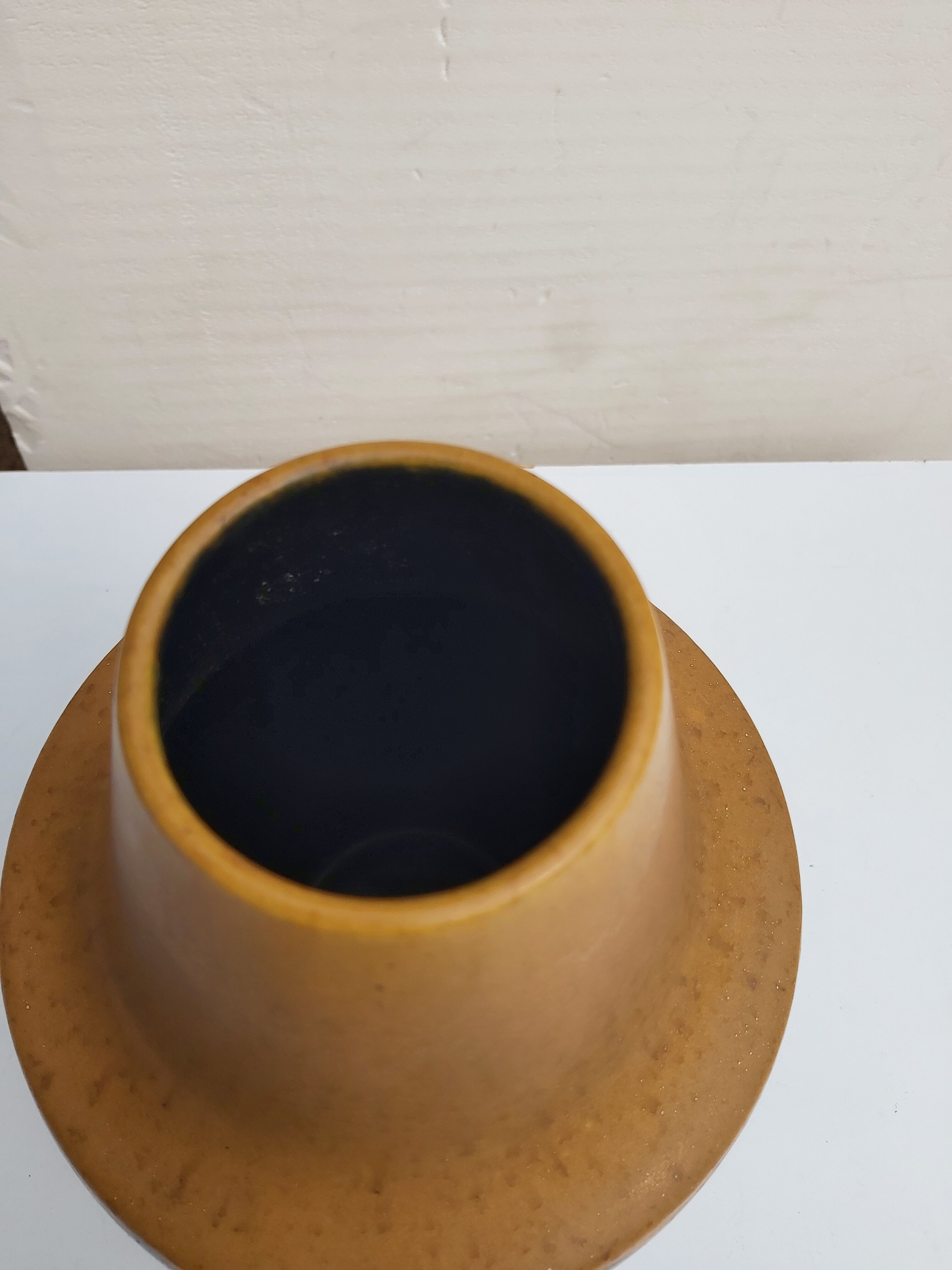 Art deco earthenware vase