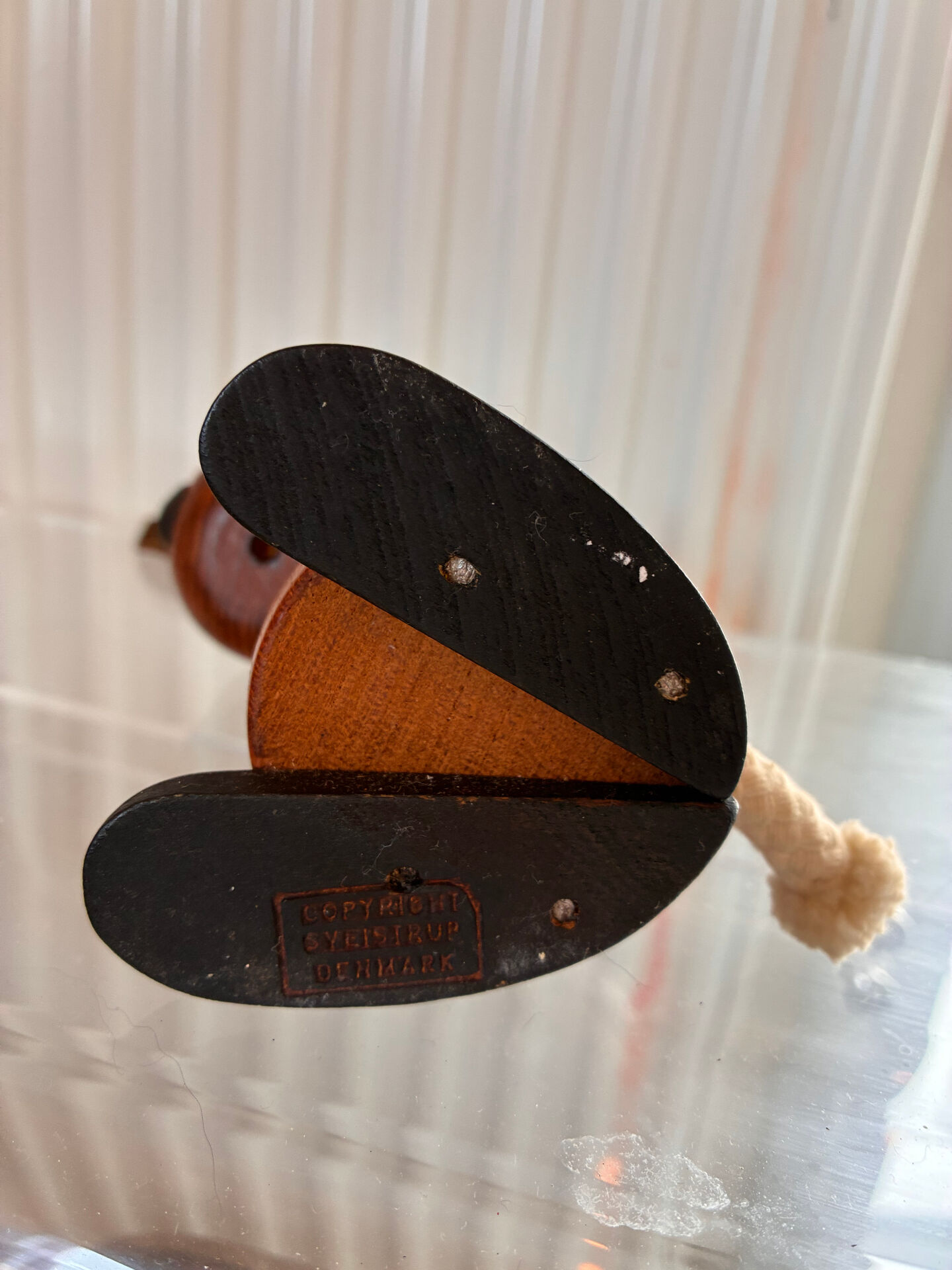 Teak Wood Dog Vintage Denmark – Sveistrup Design Mid-Century 1960