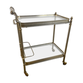 Vintage service service with removable trays 70s