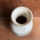 Old Chinese vase white ceramic decor scene vintage characters