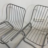 Rinaldi Gastone chairs in chrome