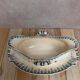 Sauceboat Terre de fer Sarreguemines Digoin model Alger