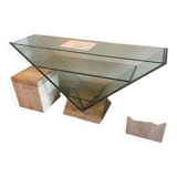Glass console