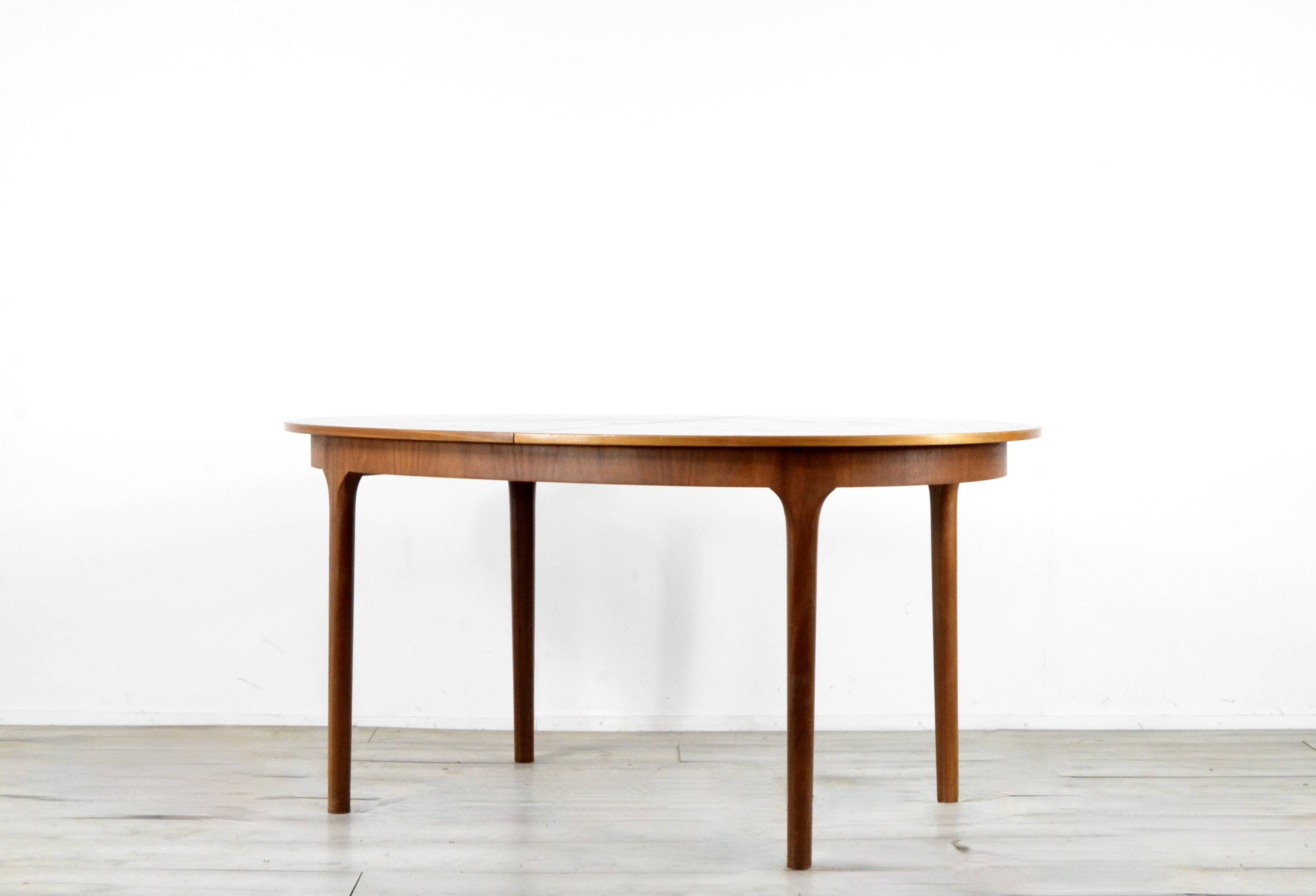 Midcentury McIntosh Oblong Teak Extending Table Vintage Modern Danish Retro