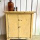 Old metal workshop furniture