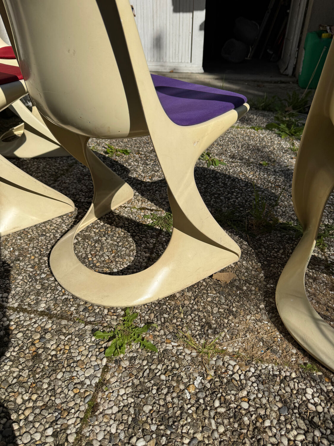 Set of 4 "casalino" chairs by alexander begge