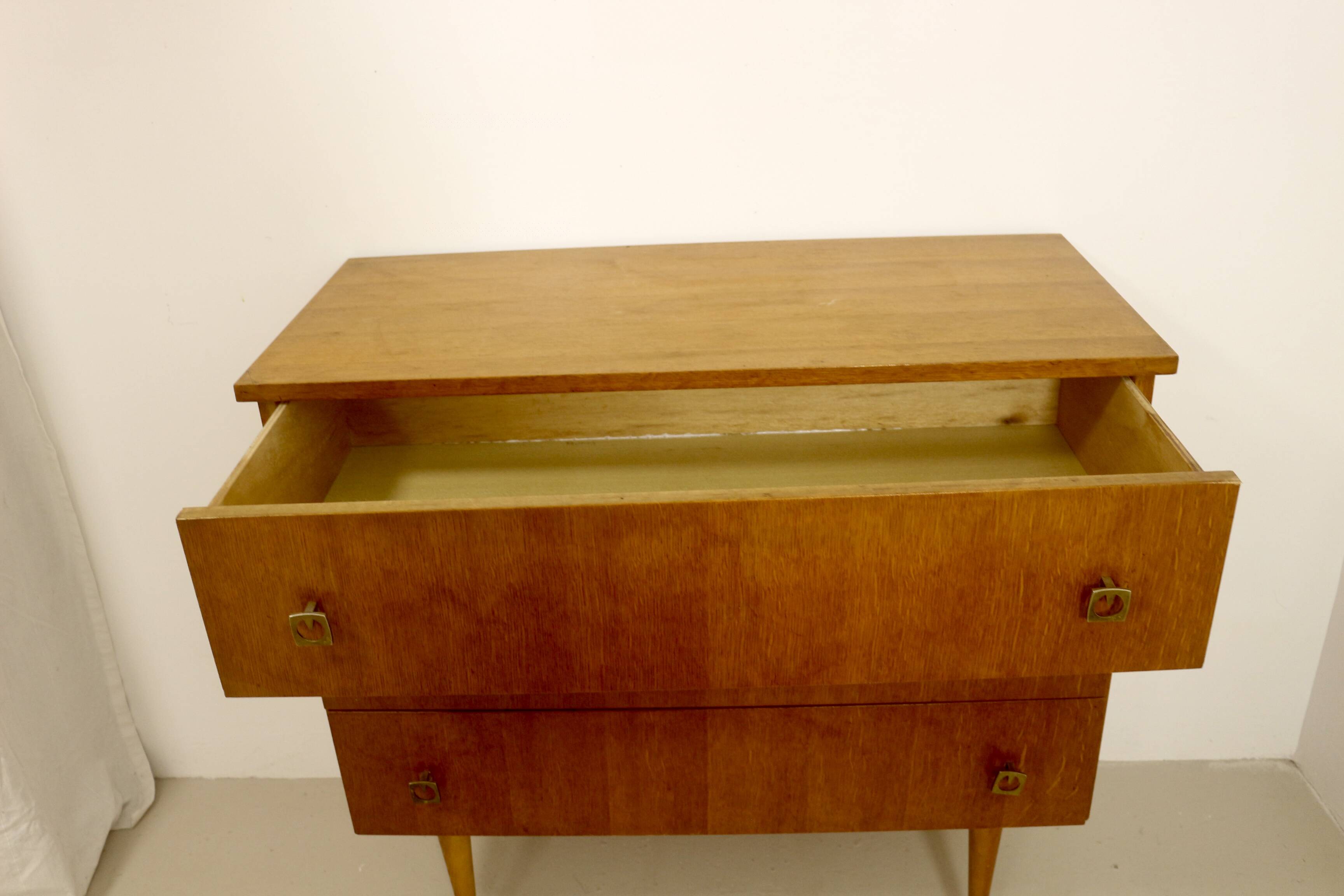Scandinavian chest of drawers from the 60s, 3 drawers. Ref Romy