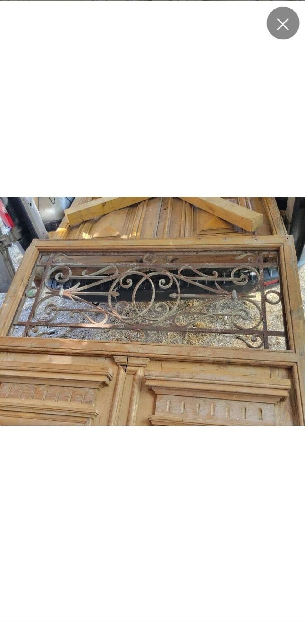 Double porte hausmanniennes