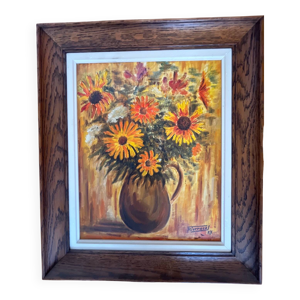 Tableau, huile sur toile