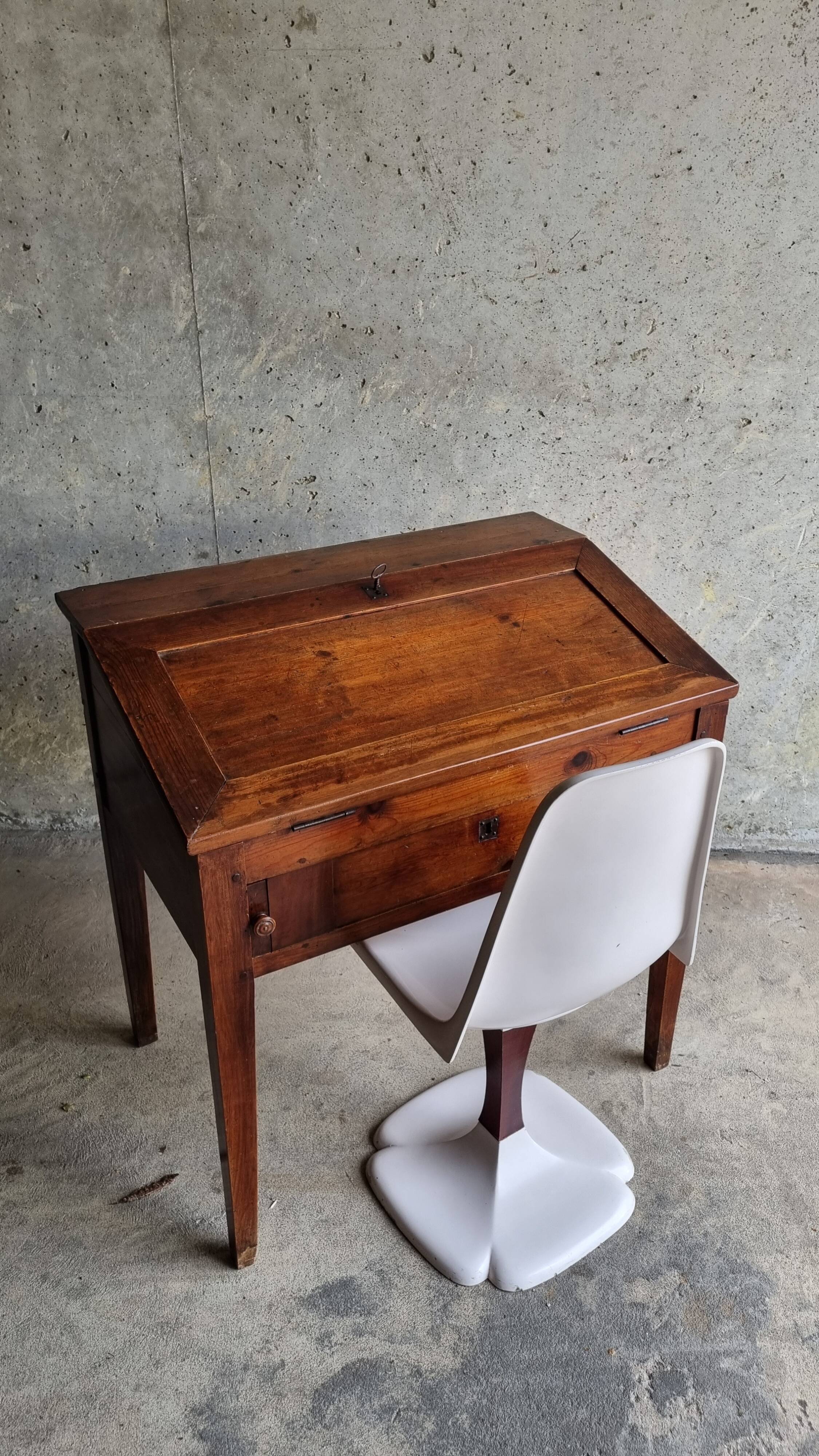 Secrétaire vintage chêne