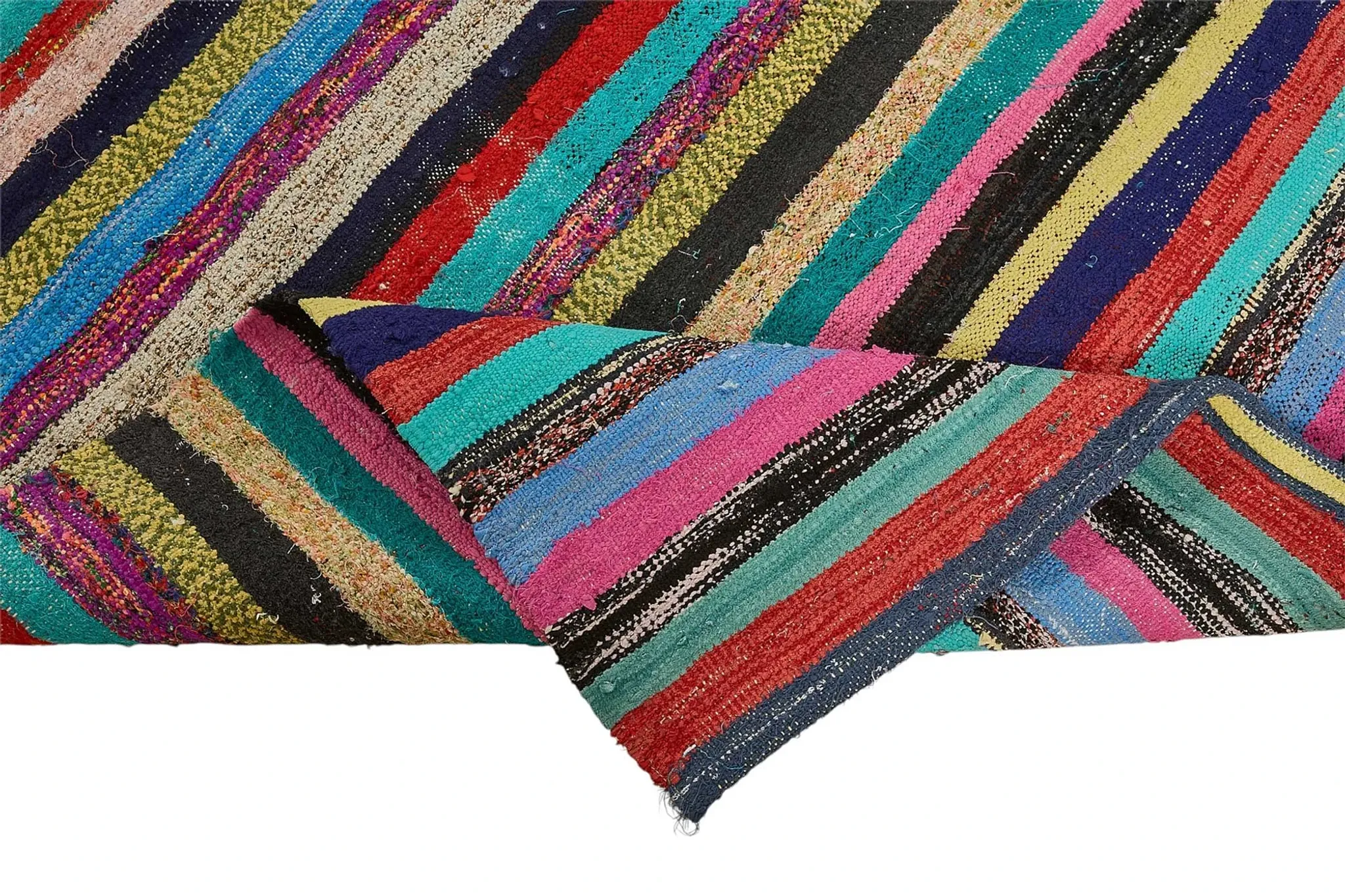 Turkish Handwoven Flatweave Chaput Kilim 203 cm x 298 cm
