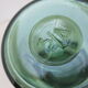 Old green glass jar - durfor