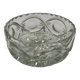 FRUIT CUTTER, SALAD BOWL in Solid CRYSTAL decorated with Hand-Cut PATTERNS