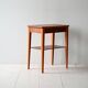 1950s Scandinavian teak and mahogany nightstand
